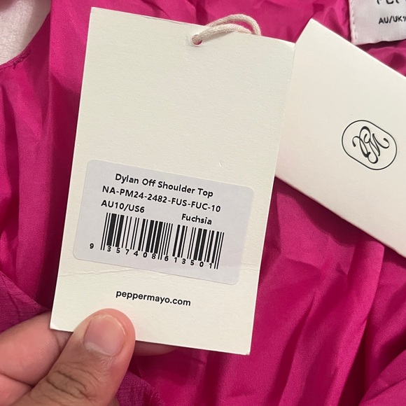 Peppermayo Vibrant Pink Top - Picture 8 of 9